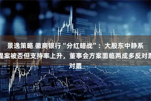 景逸策略 徽商银行“分红暗战”：大股东中静系提案被否但支持率上升，董事会方案面临两成多反对票